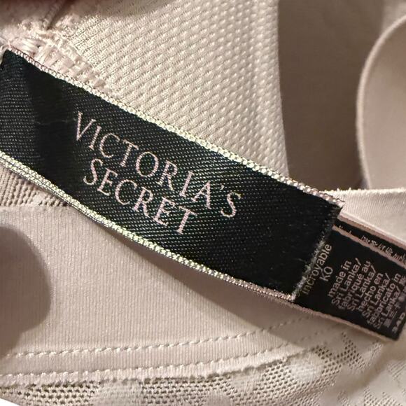 Victoria's Secret Blush Pink Leopard Print Incredible Knockout Ultra Max Bra 34D - Picture 6 of 9